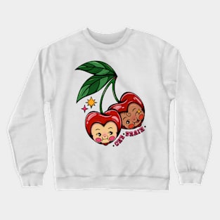 Cherry Kewpie Crewneck Sweatshirt